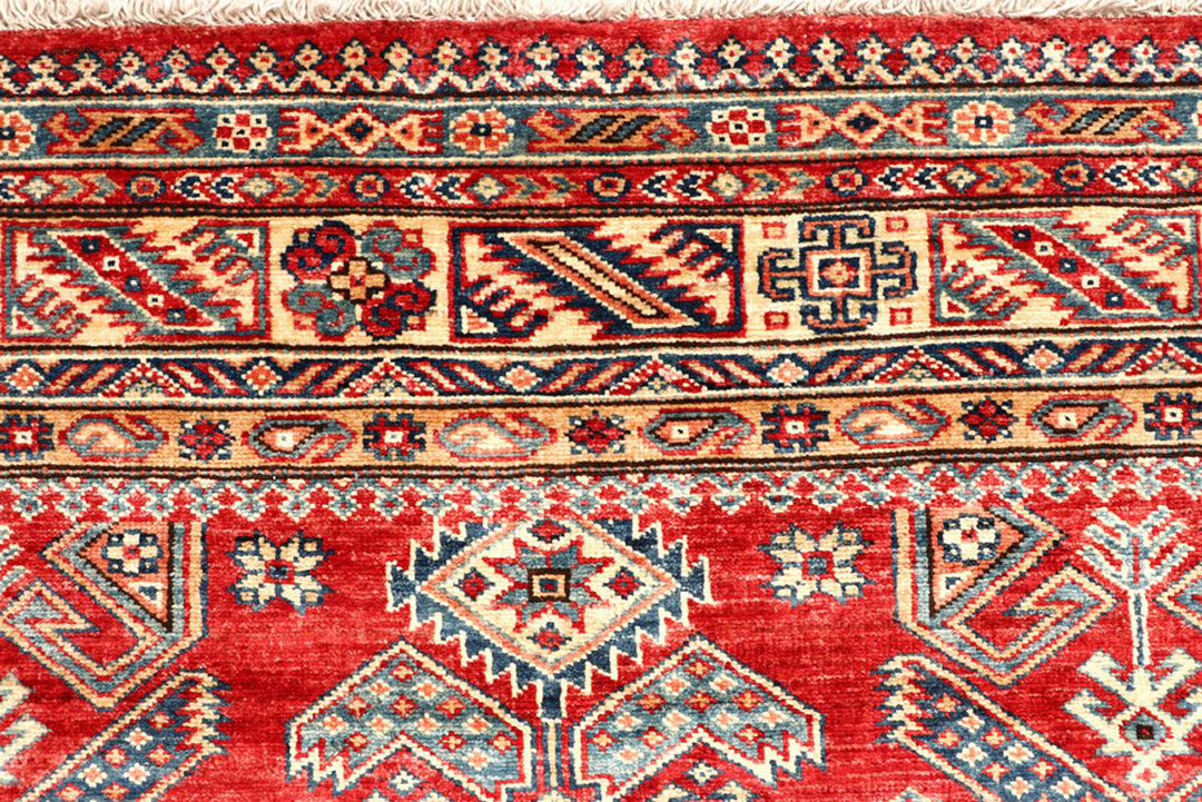 Firebrick Kazak 5'  9" x 7'  8" - No. QA50840