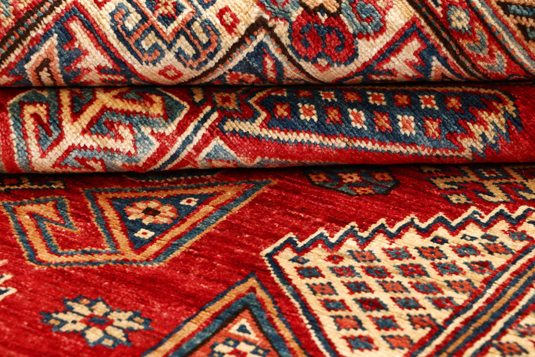 Firebrick Kazak 5'  9" x 7'  8" - No. QA50840