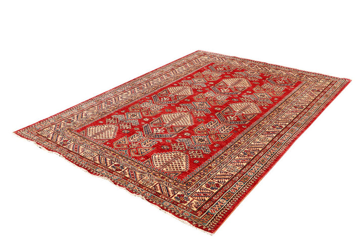 Firebrick Kazak 5'  9" x 7'  8" - No. QA50840