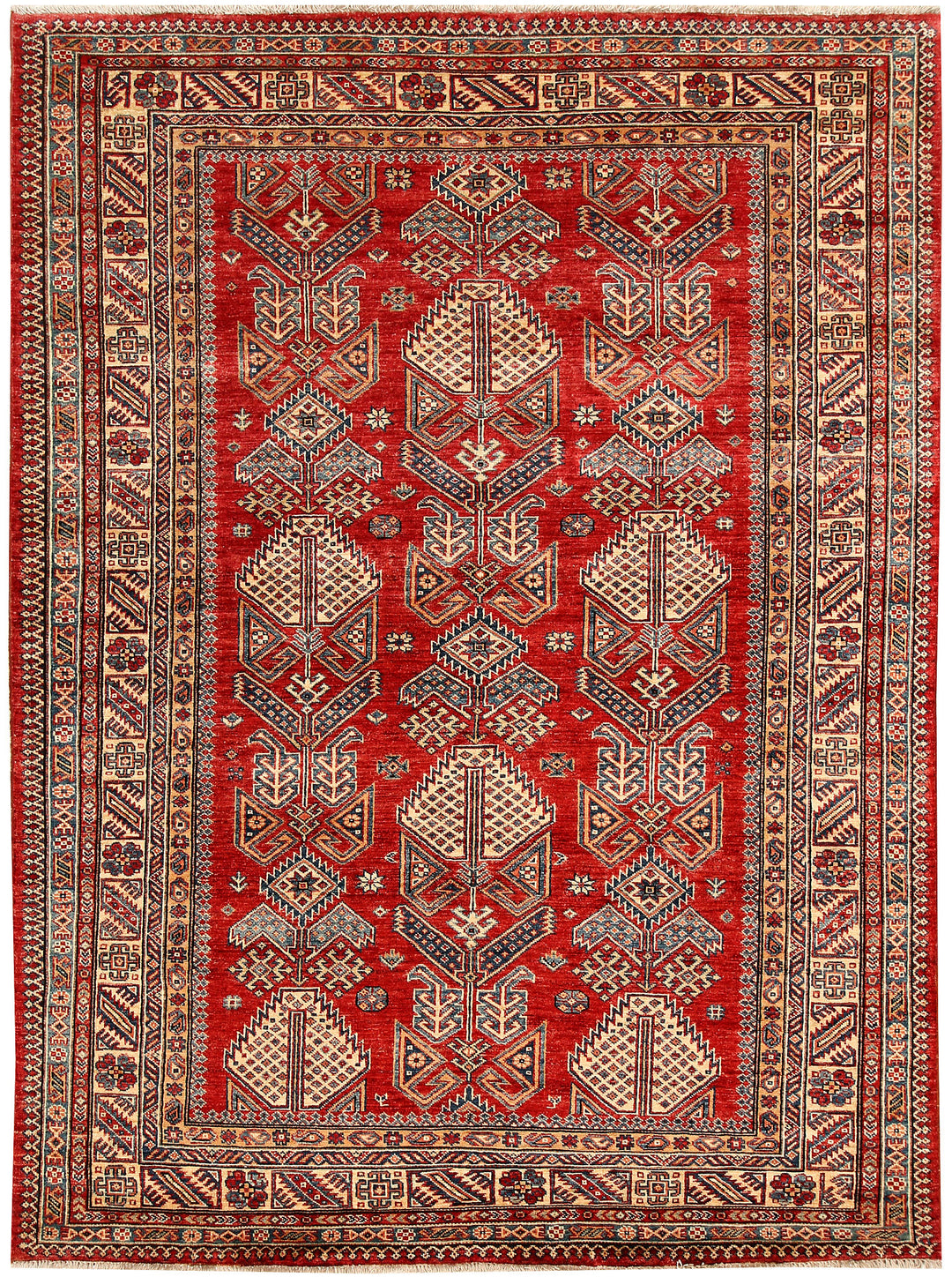 Firebrick Kazak 5' 9 x 7' 8 - No. 65008 - ALRUG Rug Store