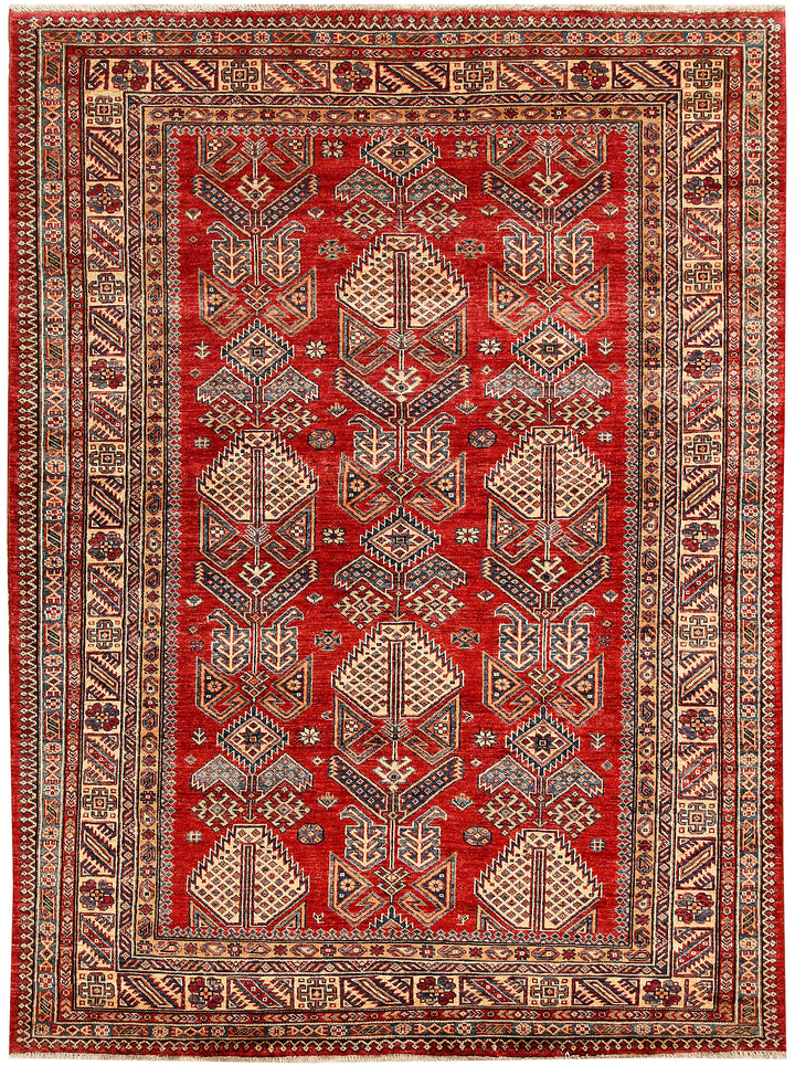 Firebrick Kazak 5' 9 x 7' 8 - No. 65008 - ALRUG Rug Store