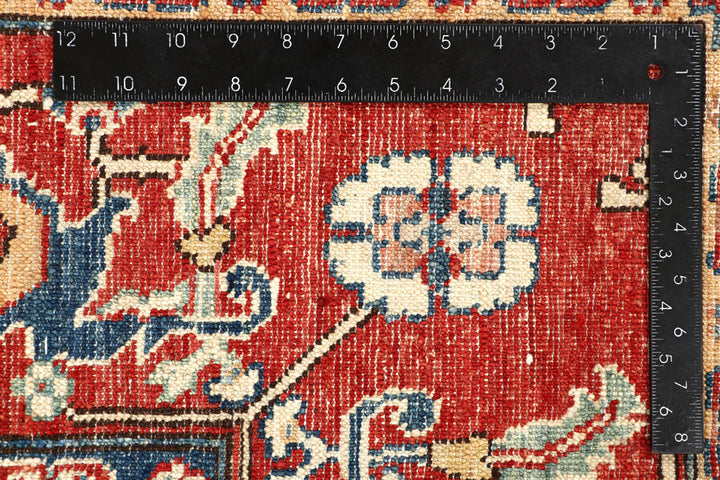 Blanched Almond Kazak 6' x 9' 5 - No. 65009 - ALRUG Rug Store