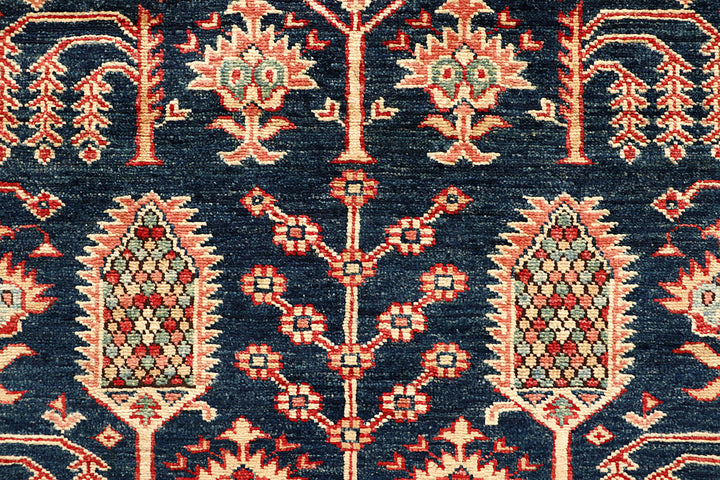 Midnight Blue Kazak 5' 4 x 7' 10 - No. 65011 - ALRUG Rug Store