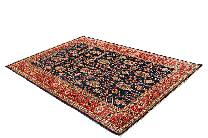 Midnight Blue Kazak 5' 4 x 7' 10 - No. 65011 - ALRUG Rug Store