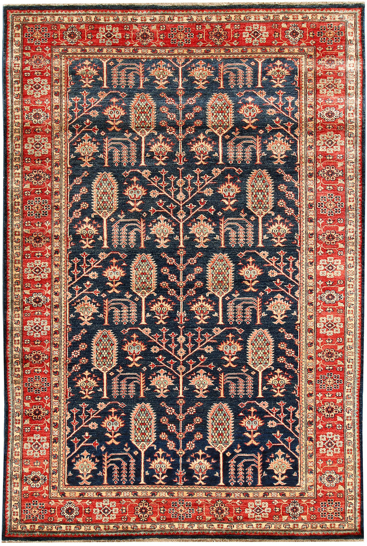 Midnight Blue Kazak 5' 4 x 7' 10 - No. 65011 - ALRUG Rug Store