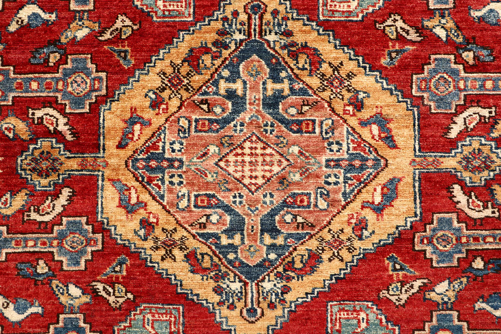 Firebrick Kazak 5' 8 x 7' 10 - No. 65012 - ALRUG Rug Store