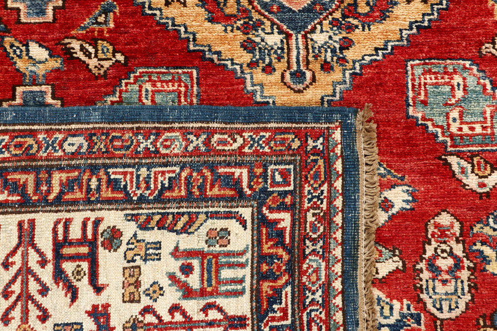 Firebrick Kazak 5' 8 x 7' 10 - No. 65012 - ALRUG Rug Store