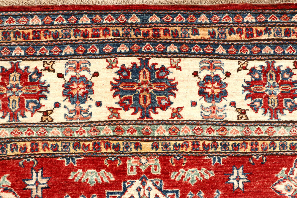 Firebrick Kazak 5' 11 x 9' 5 - No. 65013 - ALRUG Rug Store