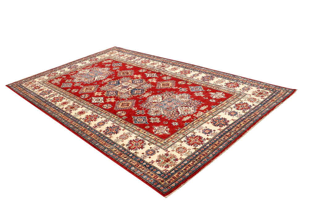 Firebrick Kazak 5' 11 x 9' 5 - No. 65013 - ALRUG Rug Store