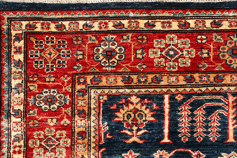 Midnight Blue Kazak 5' 6 x 7' 7 - No. 65015 - ALRUG Rug Store