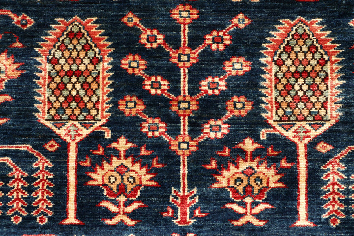 Midnight Blue Kazak 5' 6 x 7' 7 - No. 65015 - ALRUG Rug Store