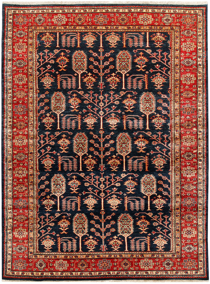 Midnight Blue Kazak 5' 6 x 7' 7 - No. 65015 - ALRUG Rug Store