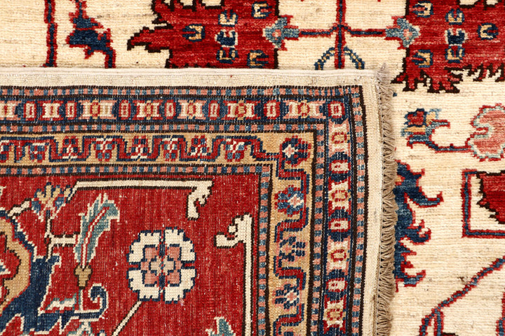 Cornsilk Kazak 5' 9 x 8' 9 - No. 65016 - ALRUG Rug Store