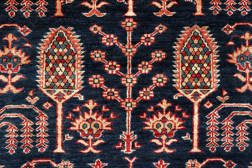 Midnight Blue Kazak 5' 5 x 7' 8 - No. 65017 - ALRUG Rug Store
