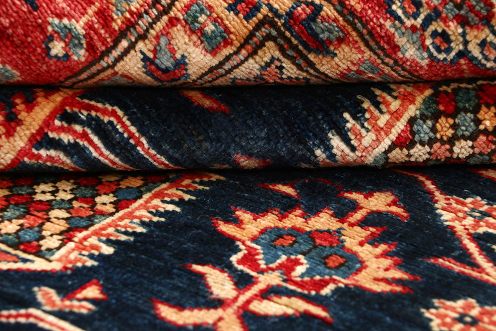 Midnight Blue Kazak 5' 5 x 7' 8 - No. 65017 - ALRUG Rug Store