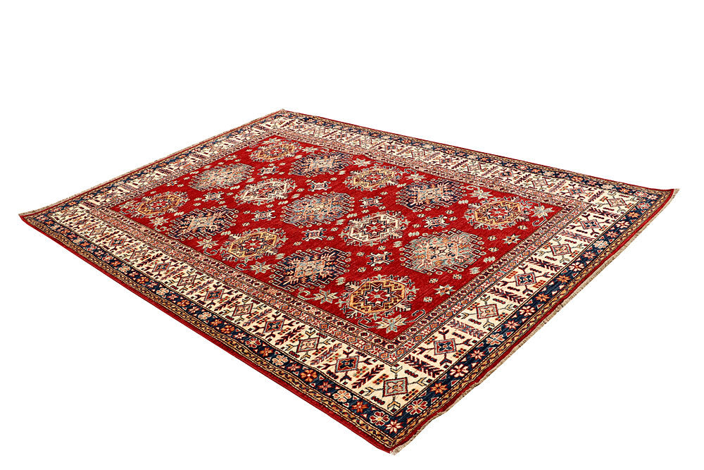 Firebrick Kazak 5' 9 x 8' - No. 65018 - ALRUG Rug Store