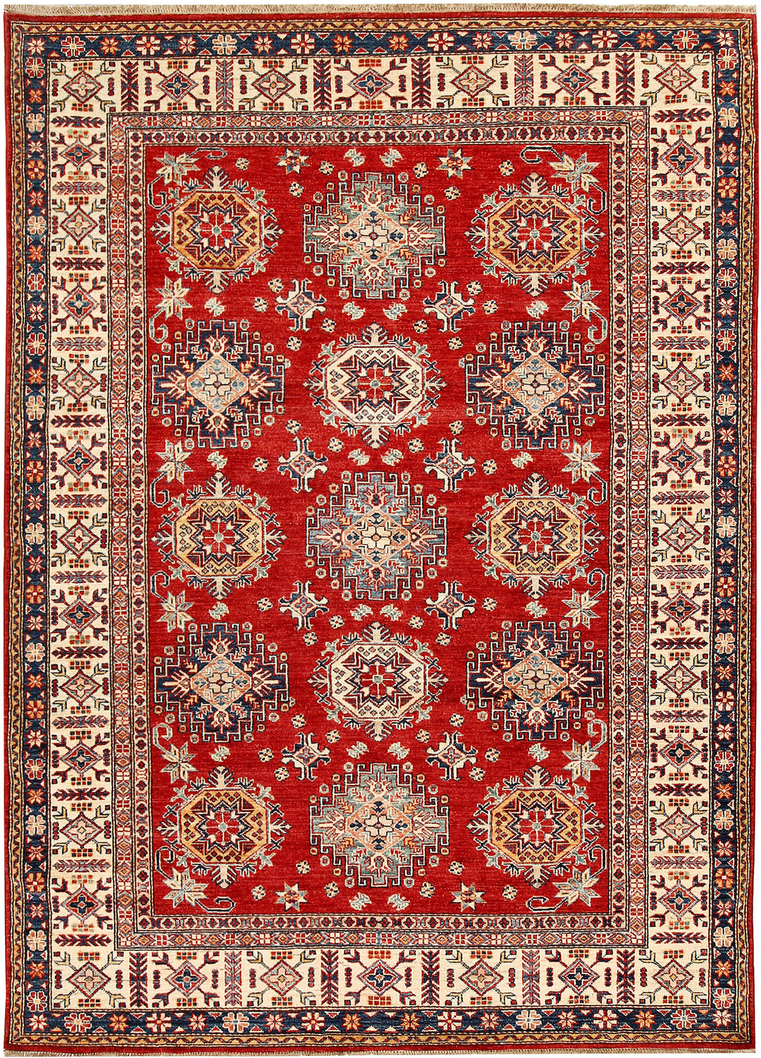 Firebrick Kazak 5' 9 x 8' - No. 65018 - ALRUG Rug Store
