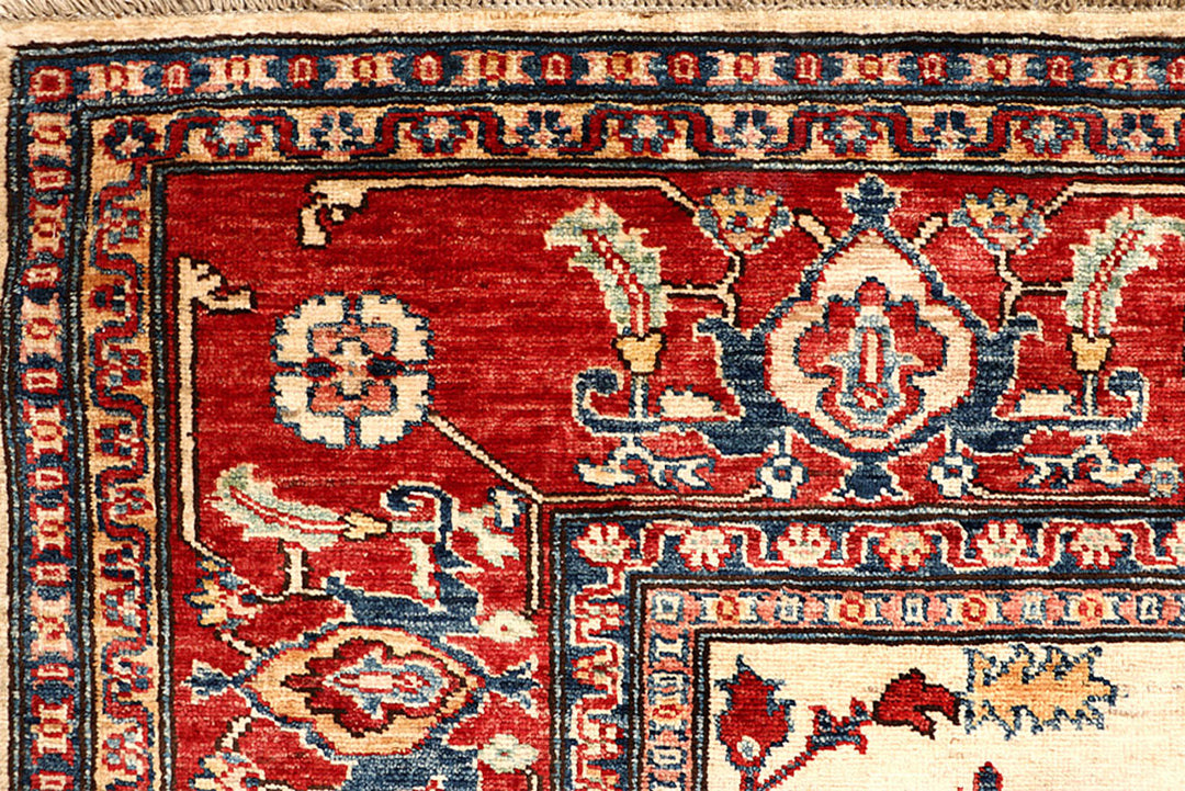 Cornsilk Kazak 6'  x" 8'  8" - No. QA34434