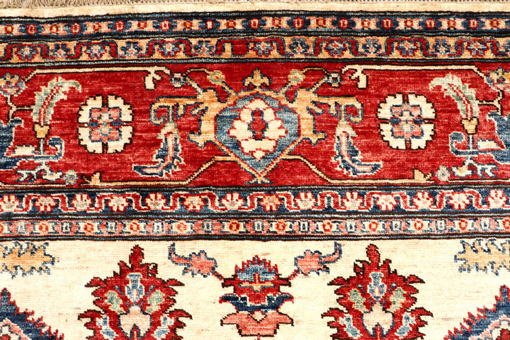 Cornsilk Kazak 6' x 8' 8 - No. 65019 - ALRUG Rug Store