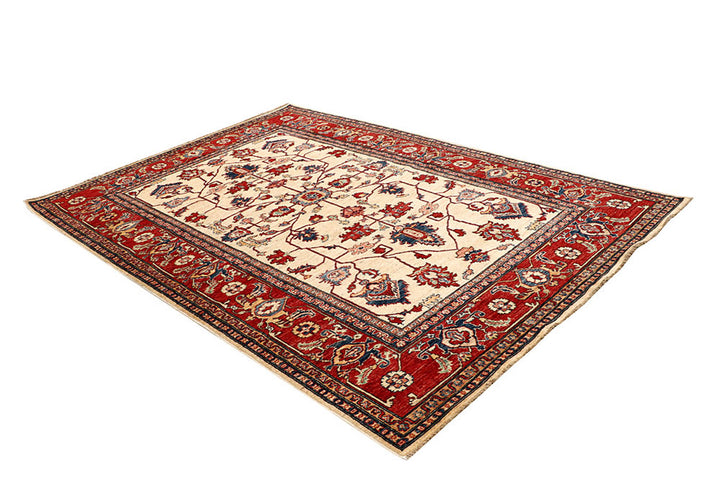 Cornsilk Kazak 6'  x" 8'  8" - No. QA34434