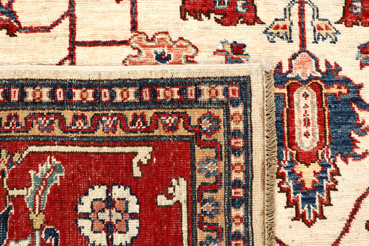 Cornsilk Kazak 6' x 8' 8 - No. 65019 - ALRUG Rug Store
