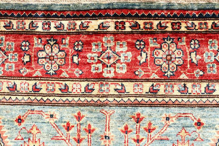 Cadet Blue Kazak 5' 4 x 7' 7 - No. 65020 - ALRUG Rug Store