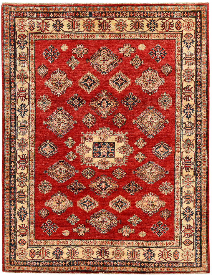 Red Kazak 5' 10 x 7' 7 - No. 65021 - ALRUG Rug Store