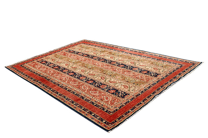 Multi Colored Shawl 6' 7 x 9' 9 - No. 65022 - ALRUG Rug Store