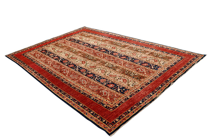 Multi Colored Shawl 6' 7 x 9' 9 - No. 65023 - ALRUG Rug Store