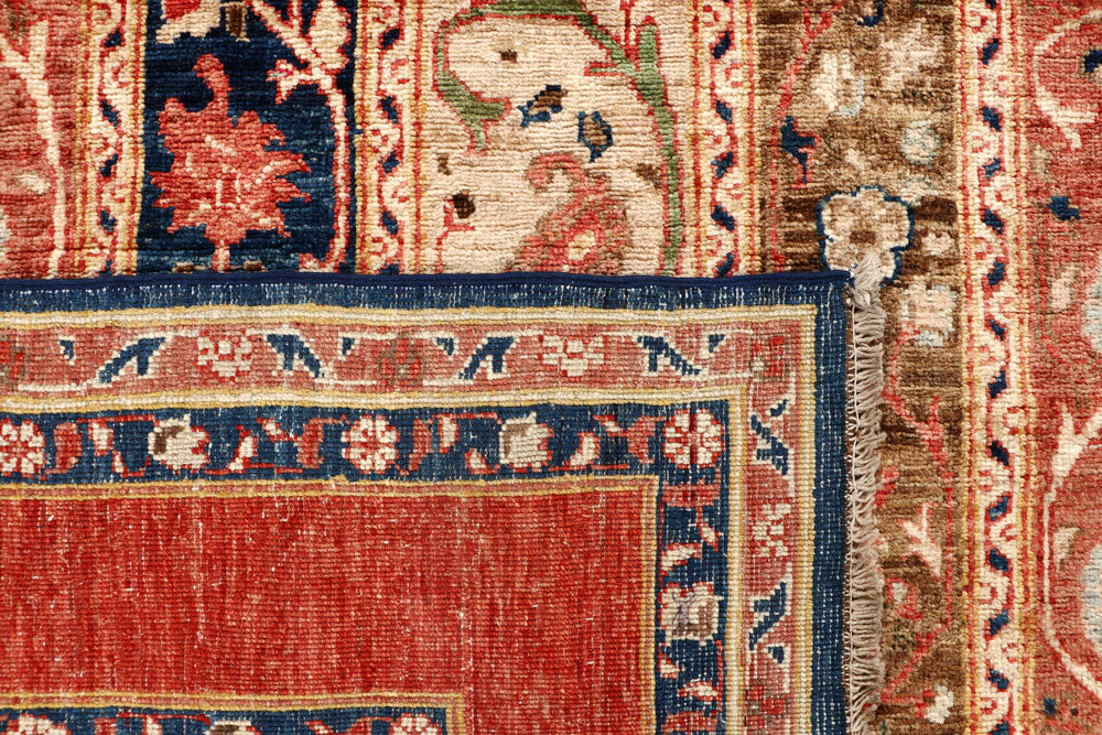 Multi Colored Shawl 6' 7 x 9' 9 - No. 65023 - ALRUG Rug Store