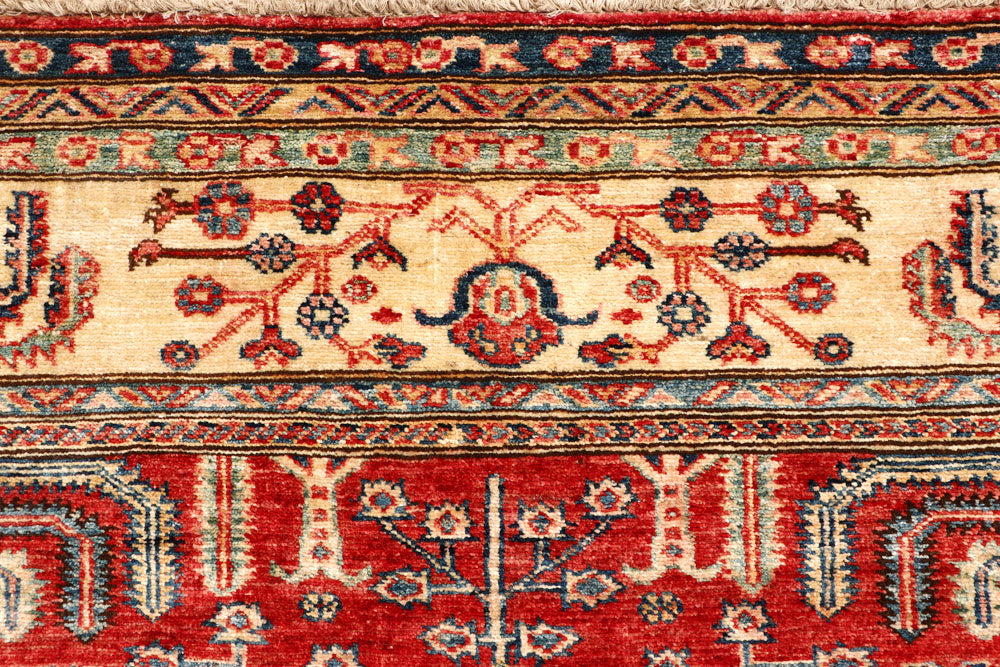 Firebrick Kazak 6' 3 x 8' 11 - No. 65024 - ALRUG Rug Store