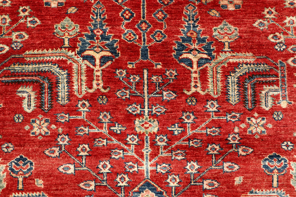 Firebrick Kazak 6' 3 x 8' 11 - No. 65024 - ALRUG Rug Store