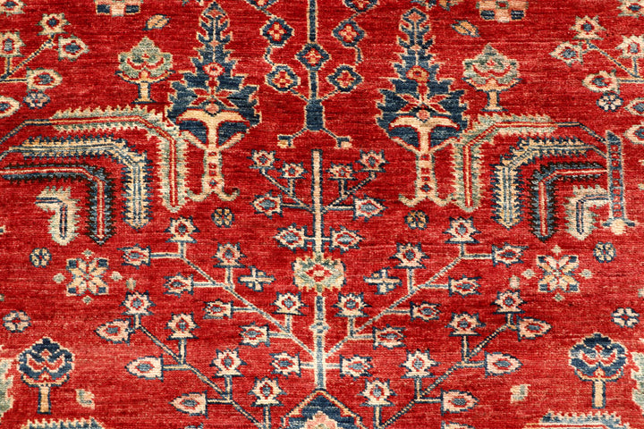 Firebrick Kazak 6' 3 x 8' 11 - No. 65024 - ALRUG Rug Store