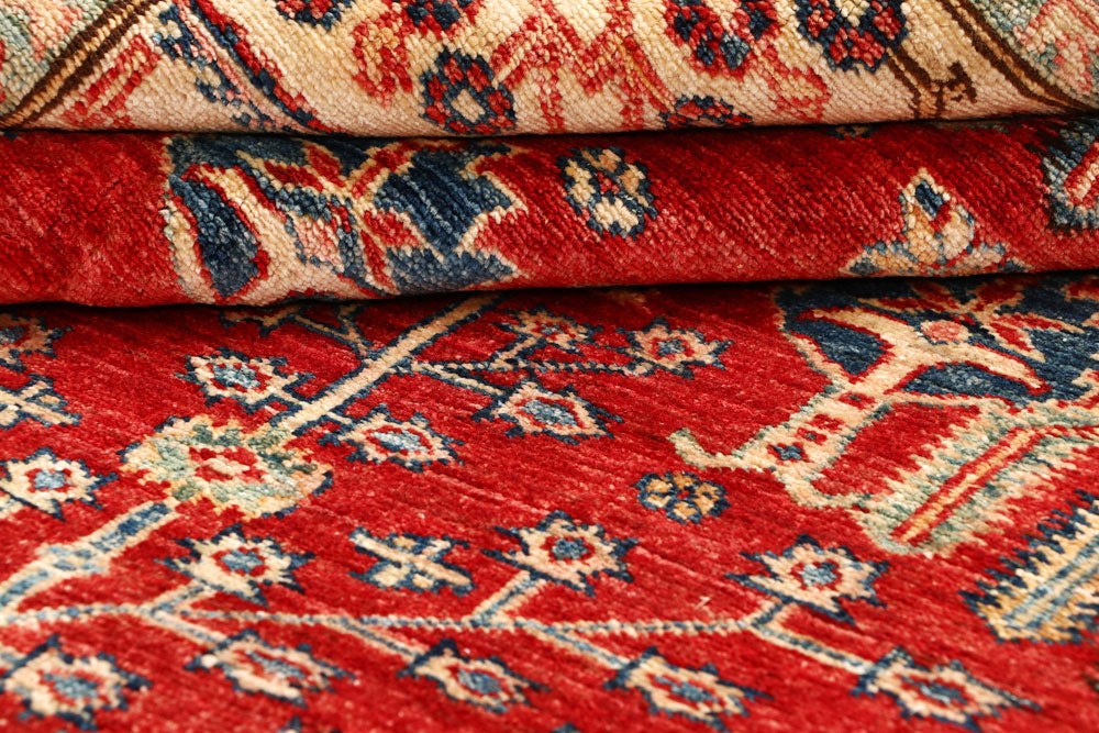 Firebrick Kazak 6' 3 x 8' 11 - No. 65024 - ALRUG Rug Store