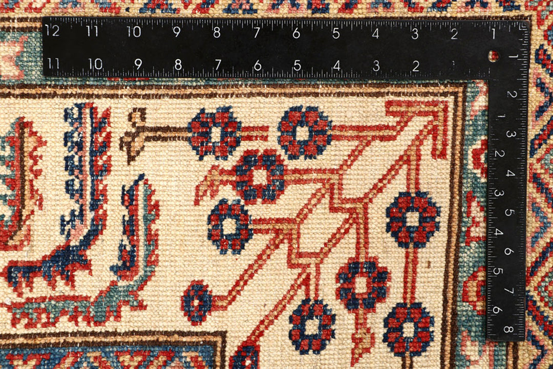 Firebrick Kazak 6'  3" x 8'  11" - No. QA81697