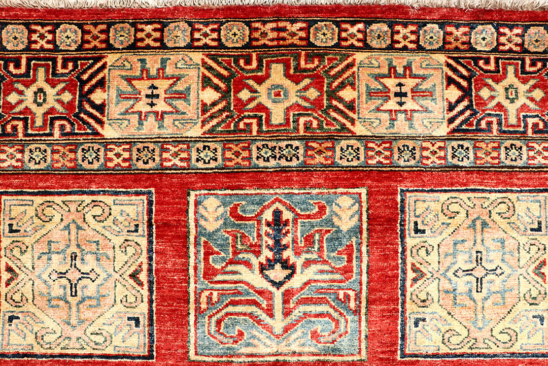 Multi Colored Kazak 6'  9" x 9'  9" - No. QA42378