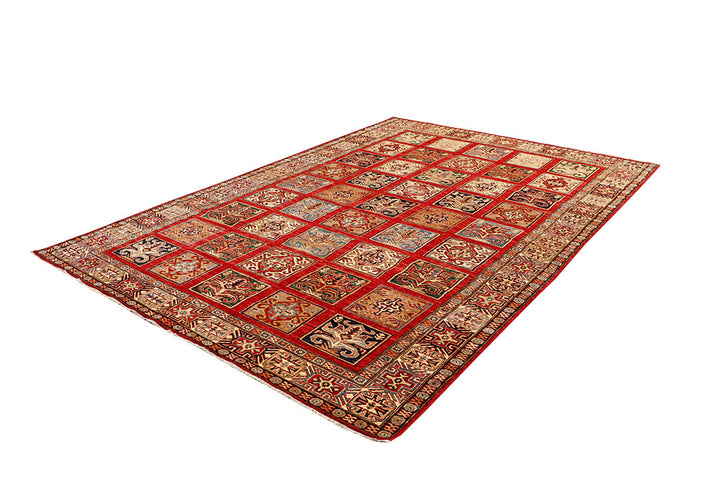 Multi Colored Kazak 6' 9 x 9' 9 - No. 65025 - ALRUG Rug Store
