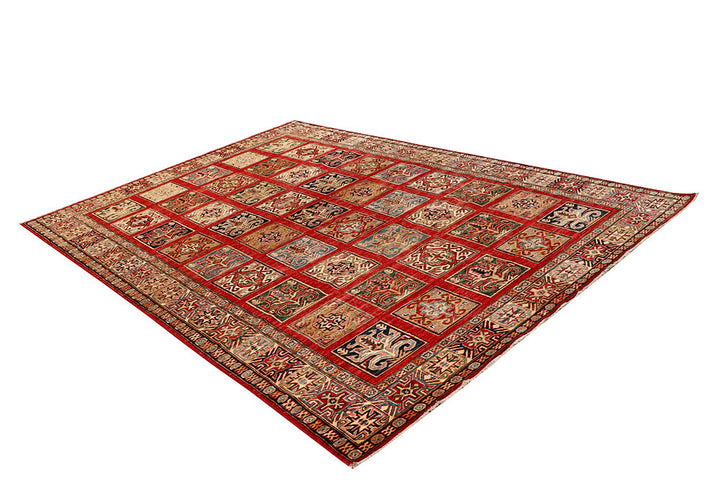 Multi Colored Kazak 6' 9 x 9' 9 - No. 65025 - ALRUG Rug Store