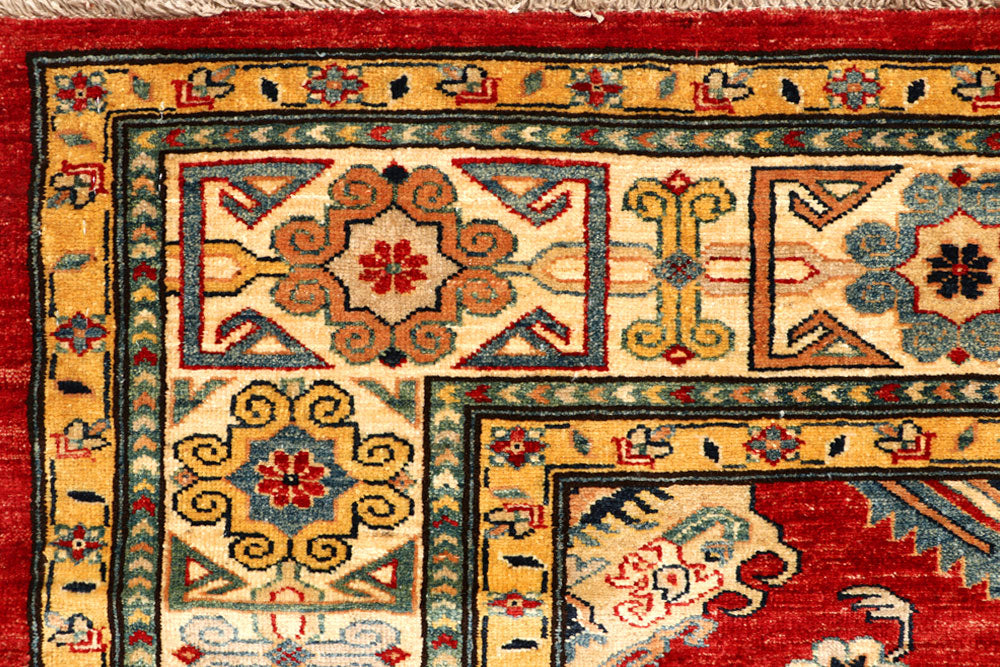 Firebrick Kazak 6' 8 x 9' 9 - No. 65026 - ALRUG Rug Store
