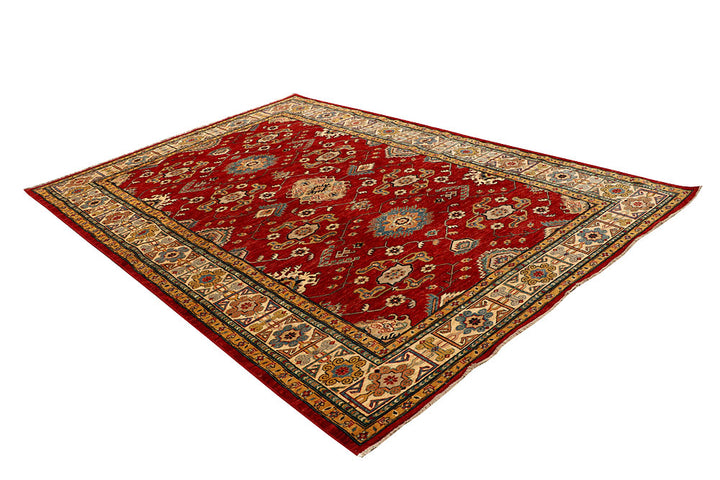 Firebrick Kazak 6' 8 x 9' 9 - No. 65026 - ALRUG Rug Store