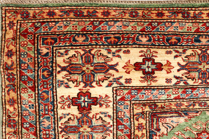Forestgreen Kazak 6' 11 x 8' 8 - No. 65027 - ALRUG Rug Store
