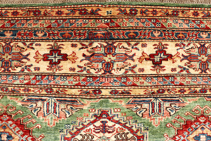 Forestgreen Kazak 6' 11 x 8' 8 - No. 65027 - ALRUG Rug Store