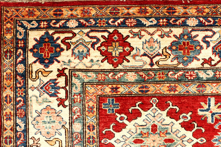 Firebrick Kazak 6'  4" x 9'  11" - No. QA36190