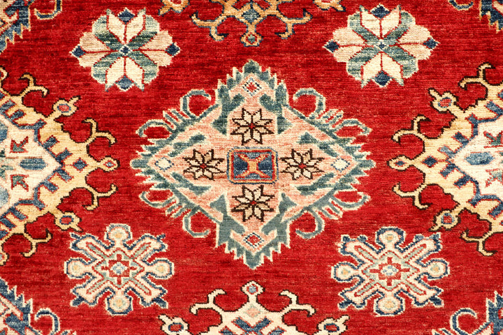 Firebrick Kazak 6' 4 x 9' 11 - No. 65029 - ALRUG Rug Store