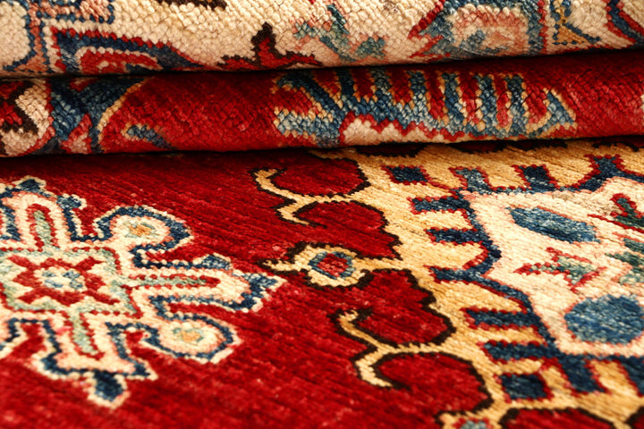 Firebrick Kazak 6' 4 x 9' 11 - No. 65029 - ALRUG Rug Store