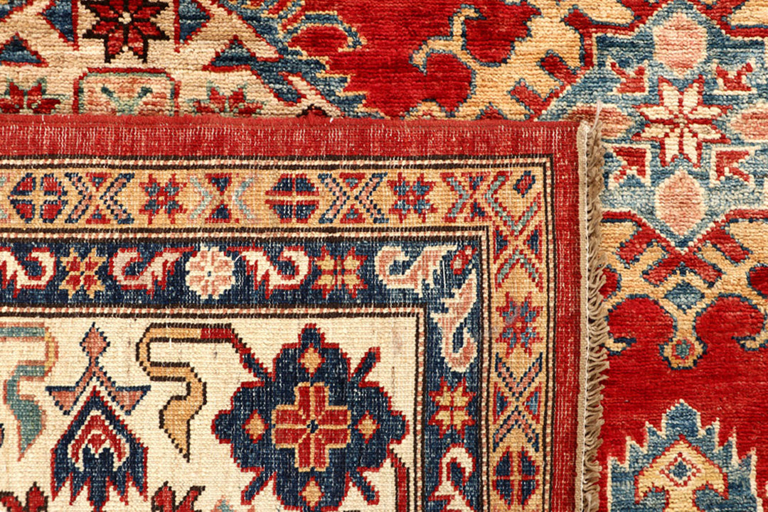 Firebrick Kazak 6'  4" x 9'  11" - No. QA36190