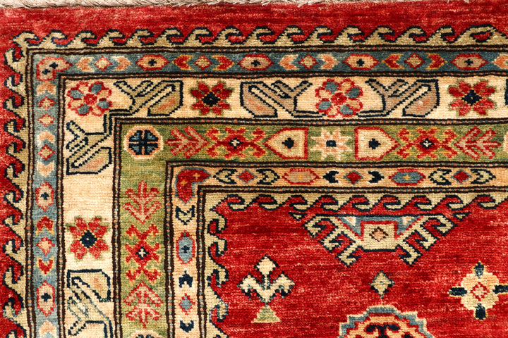 Firebrick Kazak 5' 8 x 6' 4 - No. 65030 - ALRUG Rug Store