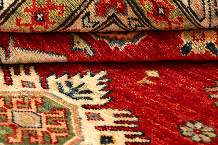 Firebrick Kazak 5' 8 x 6' 4 - No. 65030 - ALRUG Rug Store