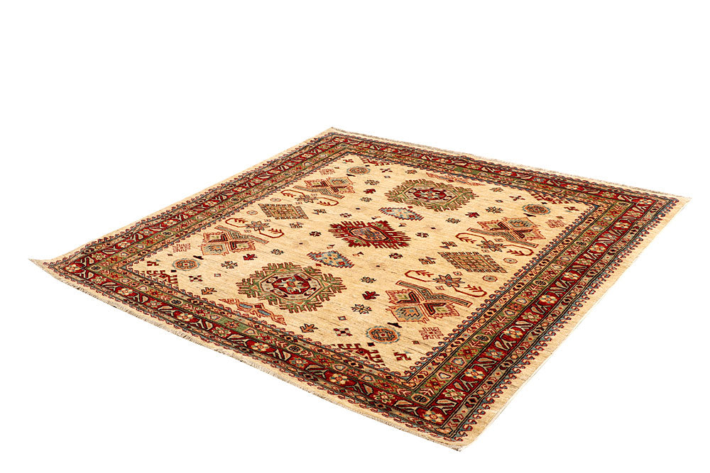 Wheat Kazak 5' 10 x 5' 8 - No. 65031 - ALRUG Rug Store