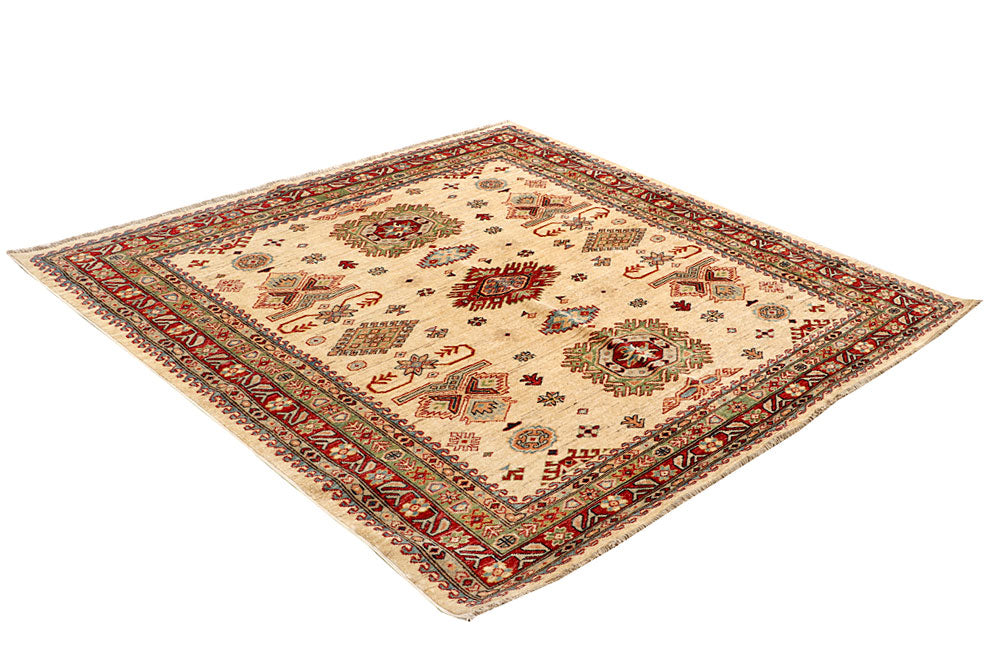 Wheat Kazak 5' 10 x 5' 8 - No. 65031 - ALRUG Rug Store